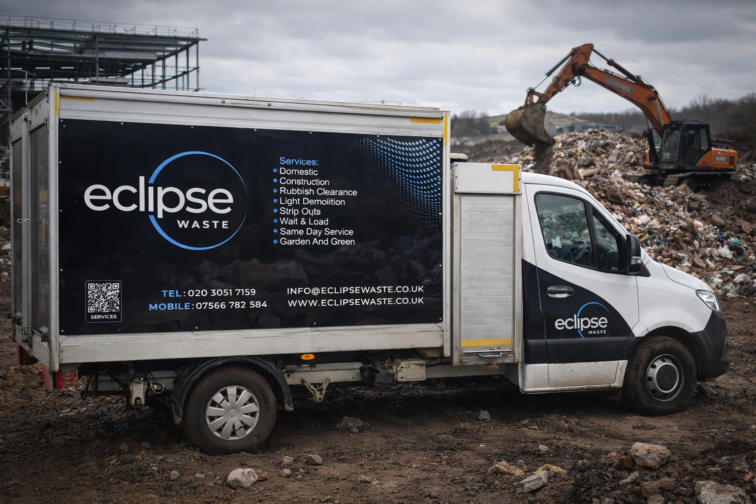 Eclipse Waste truck on a waste site